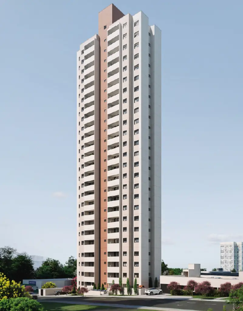 Perspectiva do Vila Itália Residence, em Valinhos